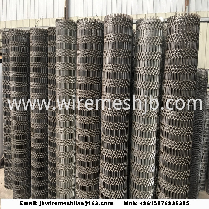 Galvanized Hexagonal Expanded Metal Mesh